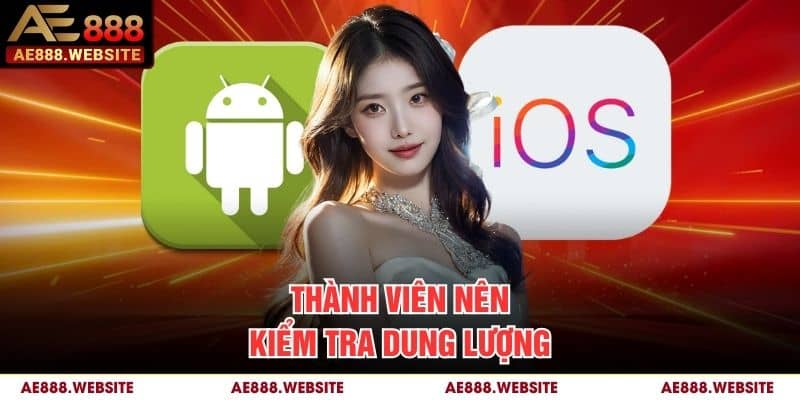 Thành viên nên kiểm tra dung lượng